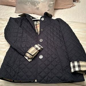 Burberry Brit Coat-Navy